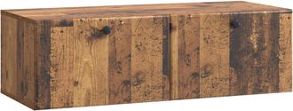 vidaXL Mueble De Tv De Pared 98 X 41 X 30 Cm Madera Envejecida Vidaxl