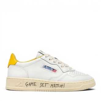 Autry Medalist LOW - Dames - Sneakers - Wit - 37 EU - Leer - Schoenen