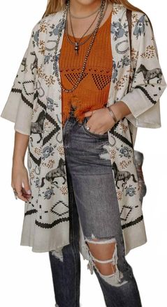 Tasha Polizzi The Daphne Horse Duster In Multi