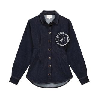 Fab By Fabienne Chapot Fabienne Chapot, Dames, Blouses & Shirts, Blauw, Maat: M