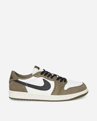 Nike Jordan Air Jordan 1 Low OG Sneakers Medium Olive / Summit White