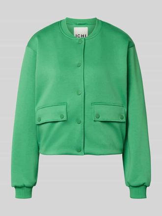 Ichi Regular Fit Jacke mit Viskose-Anteil Modell Kate in Gruen, Gr&ouml;&szlig;e XXL