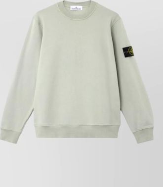 Stone Island crew neck knit sweater long sleeves
