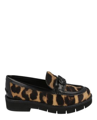 Ferragamo Ofelia Leopard Print Loafers