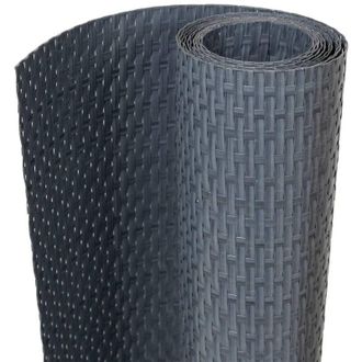 vidaXL Toldo Para Balc&oacute;n Rat&aacute;n Sint&eacute;tico Gris Antracita 600x90 Cm Vidaxl