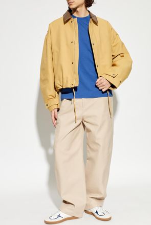 Tom Ford T-shirt With A Crew Neck, Mens, Blue