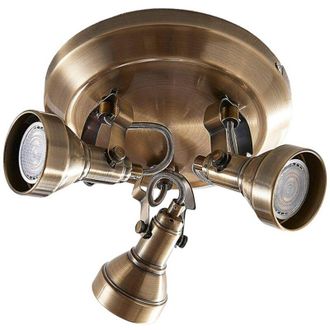 Lindby Lindby L&aacute;mpara De Techo perseas En Bronce Metal