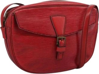 Louis Vuitton Pre-owned Cross Body Bags, female, Red, Size: ONE SIZE Pre-owned Leather Cross Body Bag