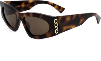 Gucci Brown Cat Eye Ladies Sunglasses GG2040S 002 54