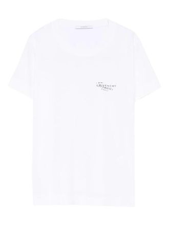 Givenchy Logo-Print Fitted T-Shirt Clothing