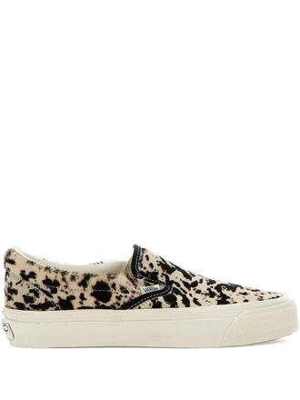 Vans pony hair cowhide trainers - Neutrals