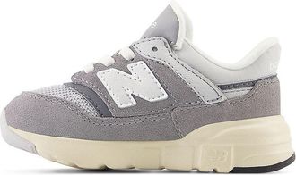 New Balance (TD) New Balance 997R New-8 Hook & Loop Shadow Grey Silver Metallic NW997RHA