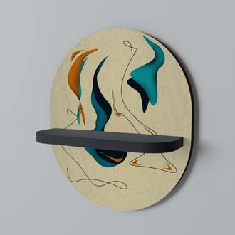 OEM Estante Ovalado Dreamy Daze Negro