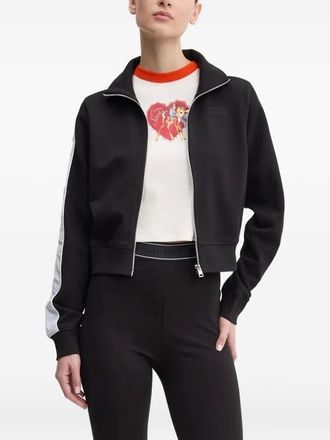 HUGO BOSS Top met vlakken - Zwart