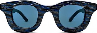 Thierry Lasry Hacktivity 3102 Womens Sunglasses Blue Size 43