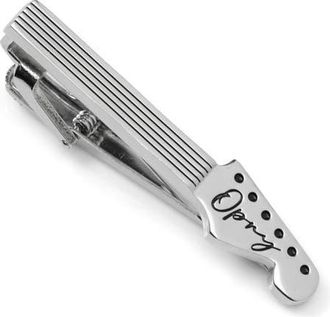 Cufflinks Inc. Grand Ole Opry Guitar Neck Tie Clip in Silver at Nordstrom