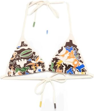 Alemais Maroc Triangle Bikini Top - Dames - Bikinis - Veelkleurig - XS - Nylon - Badmode
