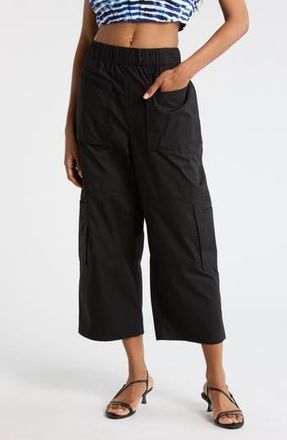 A.L.C. Owen Crop Utility Pants in Black at Nordstrom Rack, Size X-Small