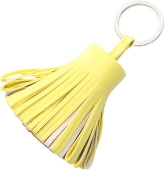 Herm&egrave;s Portachiavi con nappa 2022 - Giallo