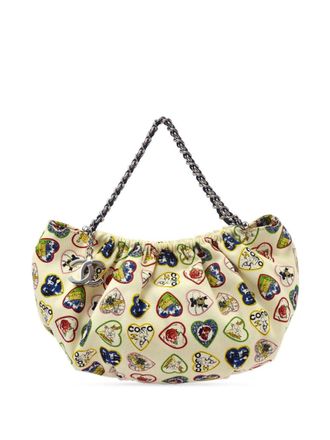 Chanel Borsa tote Valentine H2006eart - Bianco