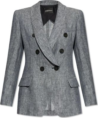 Emporio Armani Blazer doppiopetto - Blu