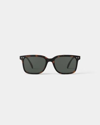 Izipizi L 54mm Rectangular Sunglasses in Tortoise at Nordstrom, Size +0.00