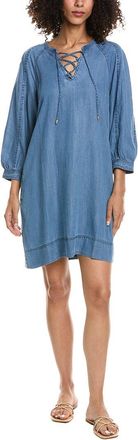 Tommy Bahama Chambray Olei Linen-Blend Dress