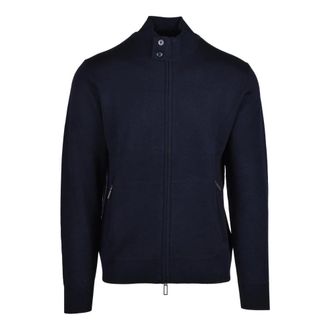 Paolo Pecora Heren, Truien, Blauw, Maat: S Katoen