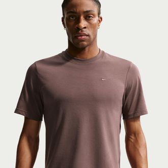 Nike Mens Primary Dri-FIT Short-Sleeve Versatile Top in Purple | DV9831-502