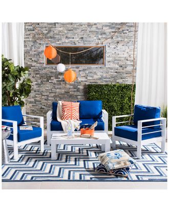 Safavieh Nason 4 Pc Outdoor Living Set