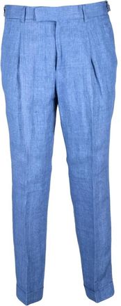 Paoloni Suit Broeken - Heren - Nette broeken - Blauw - L - Broeken