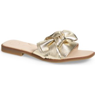 Paul Green Annie Slide Sandal in Platino Metallic Future at Nordstrom Rack, Size 6Us / 3.5Uk