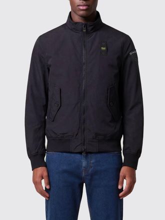 Blauer Bomber in poliestere Blauer