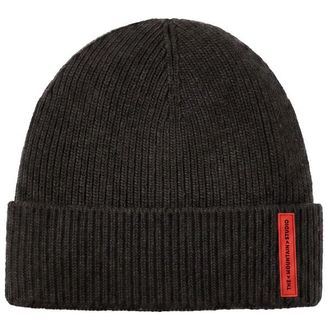 The Mountain Studio Cashmere Mix Rib Beanie M&uuml;tze - Unisex | schwarz