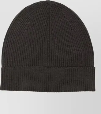 Rick Owens ribbed knit beanie
