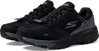 Skechers Performance Go Run Trail Altitude 2.0 Pine Ridge Leather Womens Black/Charcoal Hiking Boots - UK 5