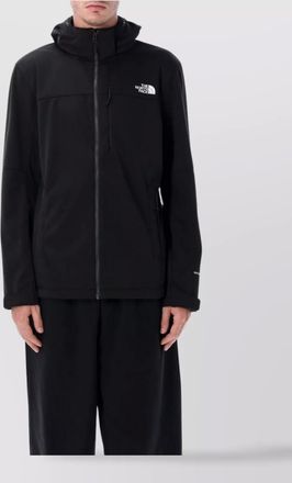 The North Face soft shell jacket adjustable hood