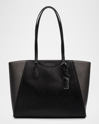 Michael Kors Taryn Large Leather Tote Bag