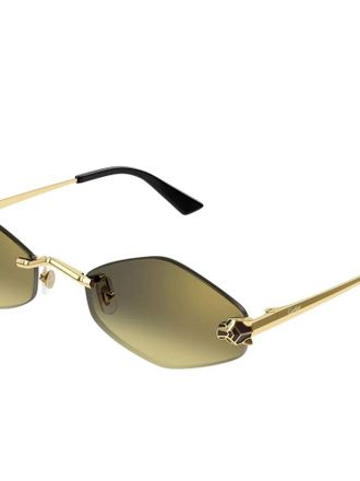 Cartier CT0433S008 Rimless Gradient Lens Sunglasses