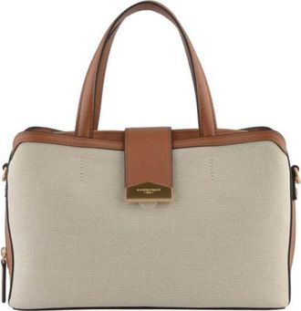 Pourchet Tassen, Dames, Beige, ONE Size, Leer, Le Cavalcade Lin