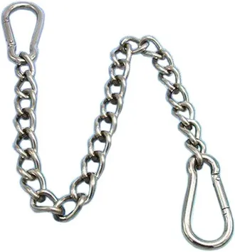 OEM Catena Con Due Moschettoni, Catena Per Appendere La Sedia (lunghezza Catena 66 Cm)