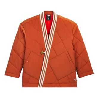 adidas x CLOT by Edison Chen Wrap Jacket Asia Sizing Vermillion KD4030