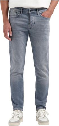 Dstrezzed Versleten Spijkerbroek - Heren - Slim Fit Jeans - Blauw - W33 L32 - Jeans
