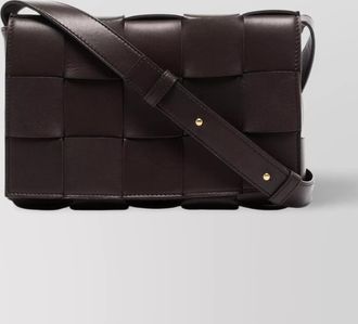 Bottega Veneta rectangular woven shoulder bag