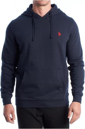 U.S.Polo Association Hooded Sweatshirt - Heren - Hoodies - Blauw - L - Katoen - Hoodies & sweatvesten