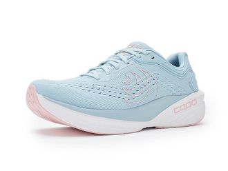 Topo Athletic Phantom 4 Womens Running Shoes Dusty Blue/Pink : 10.5 B - Medium, Synthetic