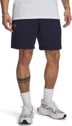 Under Armour Icon Fleece Sweat Shorts in Midnight Navy at Nordstrom, Size Xx-Large