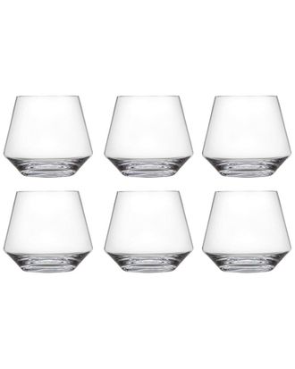 Zwiesel Glas s Pure Tritan Crystal Stemless Burgundy Glasses (Set Of 6)