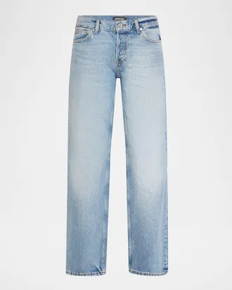 EB Denim Low-Rise Baggy Jeans