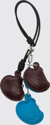 Loewe x Cosima Von Bonin Shell Charm Keychain in Calfskin and Brass